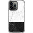 Marble Split iPhone 16 Pro Clear Case